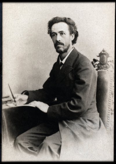 Portrait of Benjamin Godard by French Photographer